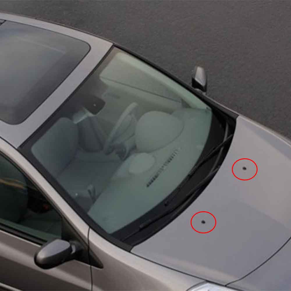 2 шт. насадка для омывателя ветрового стекла 7700413545 для Renault Clio MK2 1998-2012 гг.