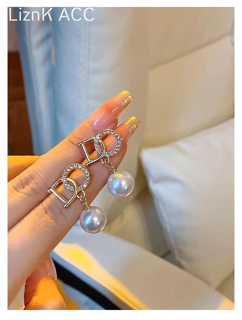 Оригинальные серьги Love, Niche Design Sense, Модные и универсальные серьги, Женские серьги-гвоздики высокого класса, Женщины