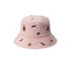 Little Bear Fisherman Hat Bear Print Sunshade Bucket Hat Leisure Flat Top Cap  Men