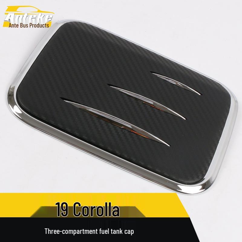Защита крышки топливного бака седана Corolla 2019 - Наклейка против царапин и ударов