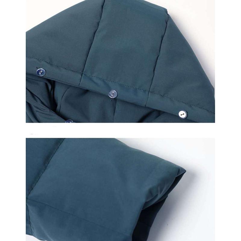 Осенне-зимняя женская пуховая куртка средней длины, модная стеганая куртка среднего и пожилого возраста