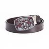 Independent Packaging Men's Belt Adult Single Circle Black Autumn and Winter New Product Belt Link Leather Belt Clothing Accessories