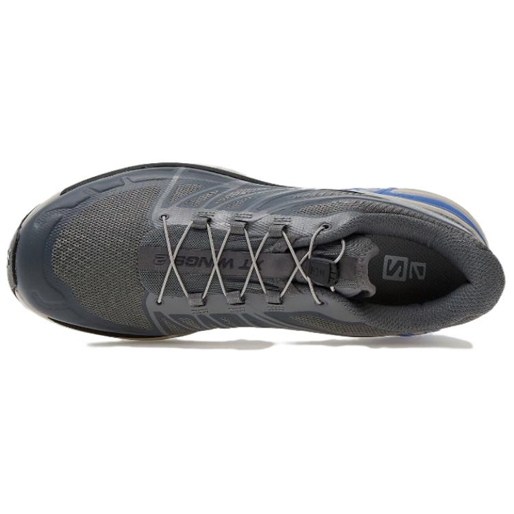 SALOMON Xt-Wings 2 Retro Спортивные Дышащие Легкие Повседневные Кроссовки с Низким Верхом Мужские Кроссовки Серые 413961