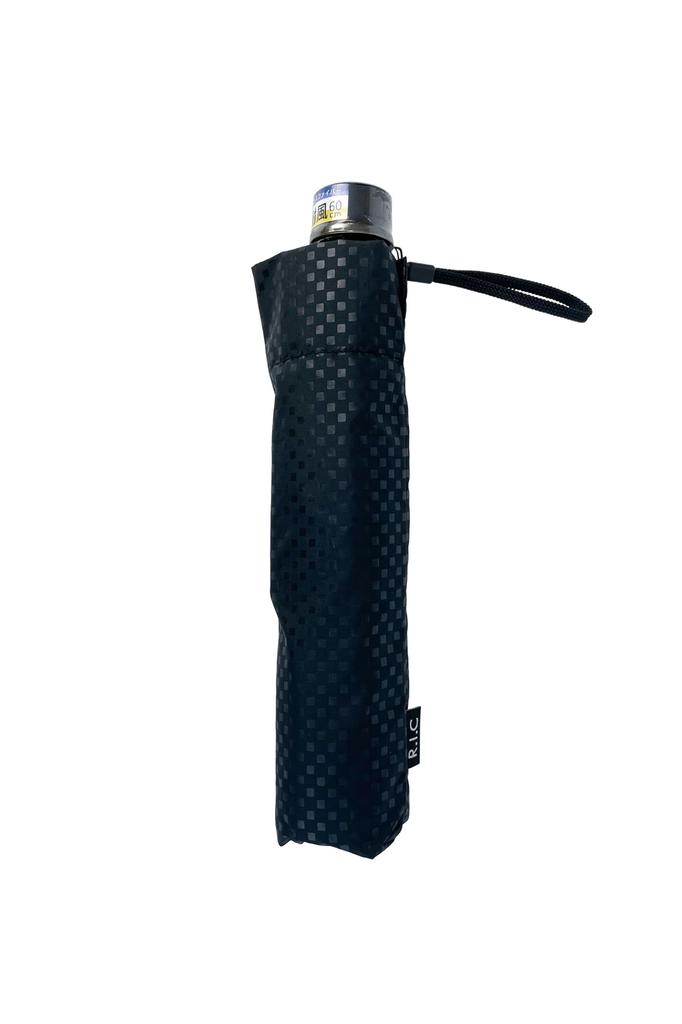 Зонт складной зонт с большим ободом 60 см, легкий, открывается рукой, легкий, из стекловолокна, ветрозащитный, прочный, водоотталкивающий, тефлоновый, тисненый узор