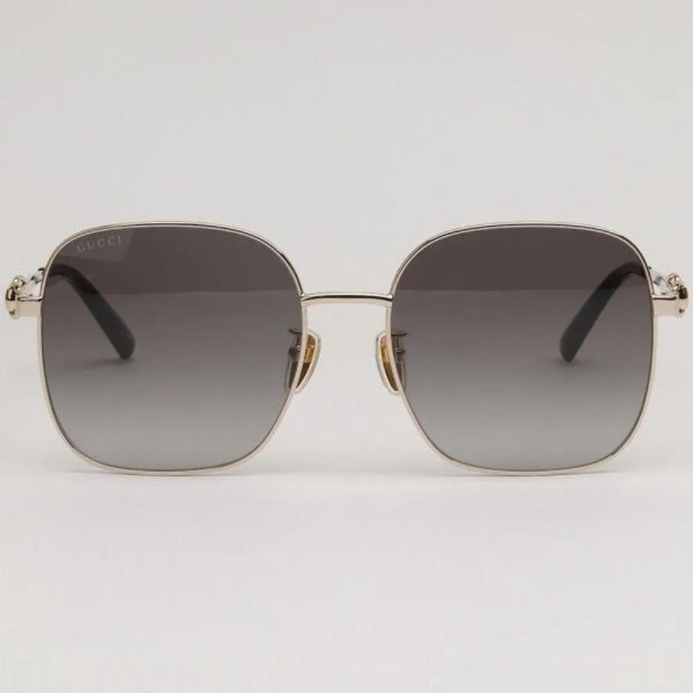 [Gucci] Sunglasses GG2053S 002 Gold Metal Frame Oversized Fit Women Men