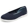 Skechers ON THE GO Мечтательные Женские Сетчатые Легкие Низкие Повседневные Туфли Синие 136265-NVY
