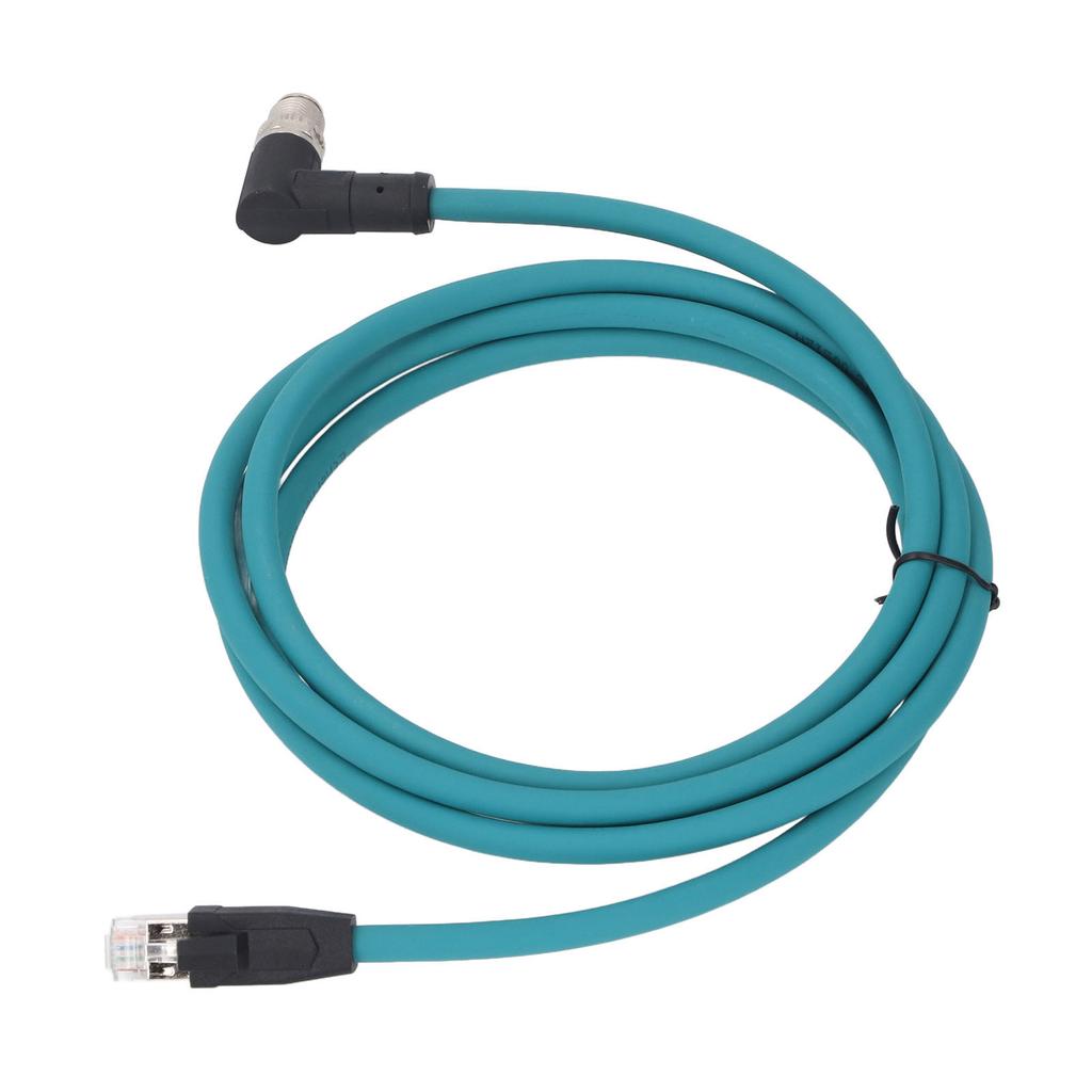 Кабель Ethernet CAT6A M12 8-контактный разъем X Code на RJ45 Male экранированный шнур IP67 водонепроницаемый 2 метра W