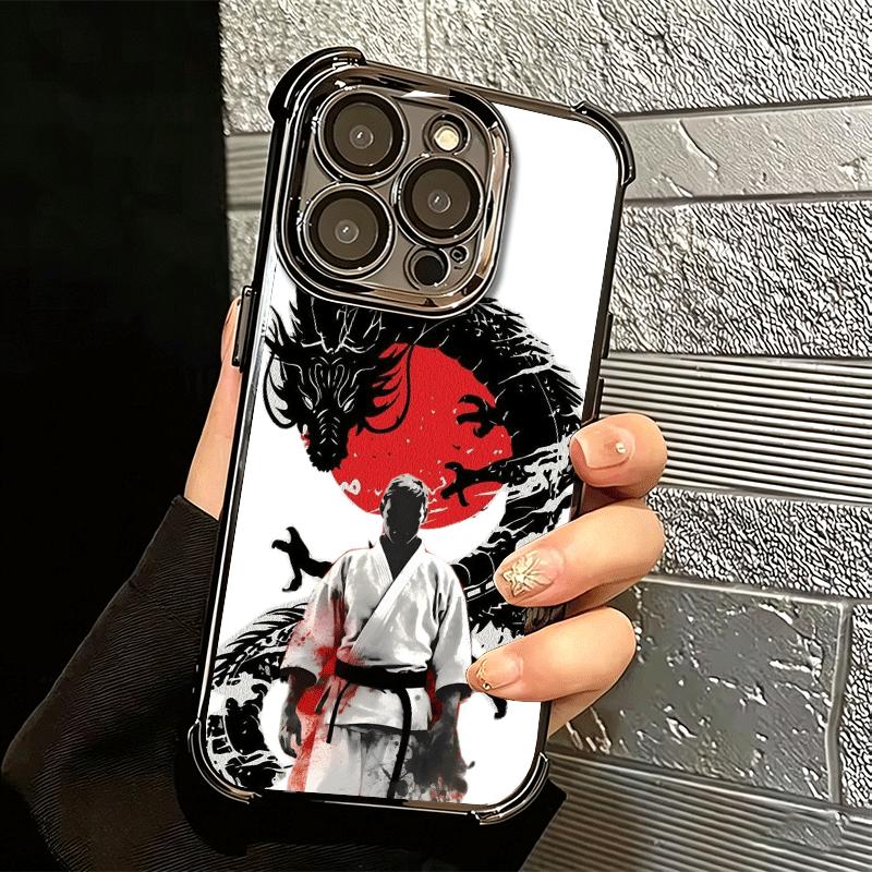Чехол для телефона Taekwondo Kungfu Design Мягкий для iPhone 15 16 17 Air 14 Pro Max 16E Plus 13 12 Mini Покрытие Защита от падения Fundas