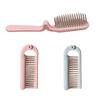 1PCS Fashion Professional Hair Comb with Travel Portable Folding Hair Brush Compact Pocket Size Purse Travel Hair Comb