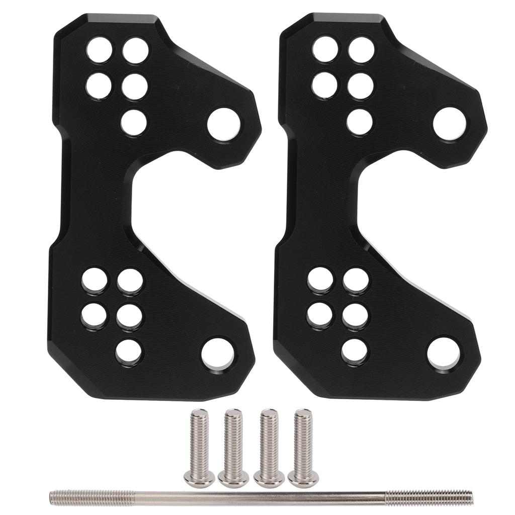 2pcs Passenger Footpad Back Bracket CNC Aluminium Alloy Replacement for YZF R3 MT25 MT03