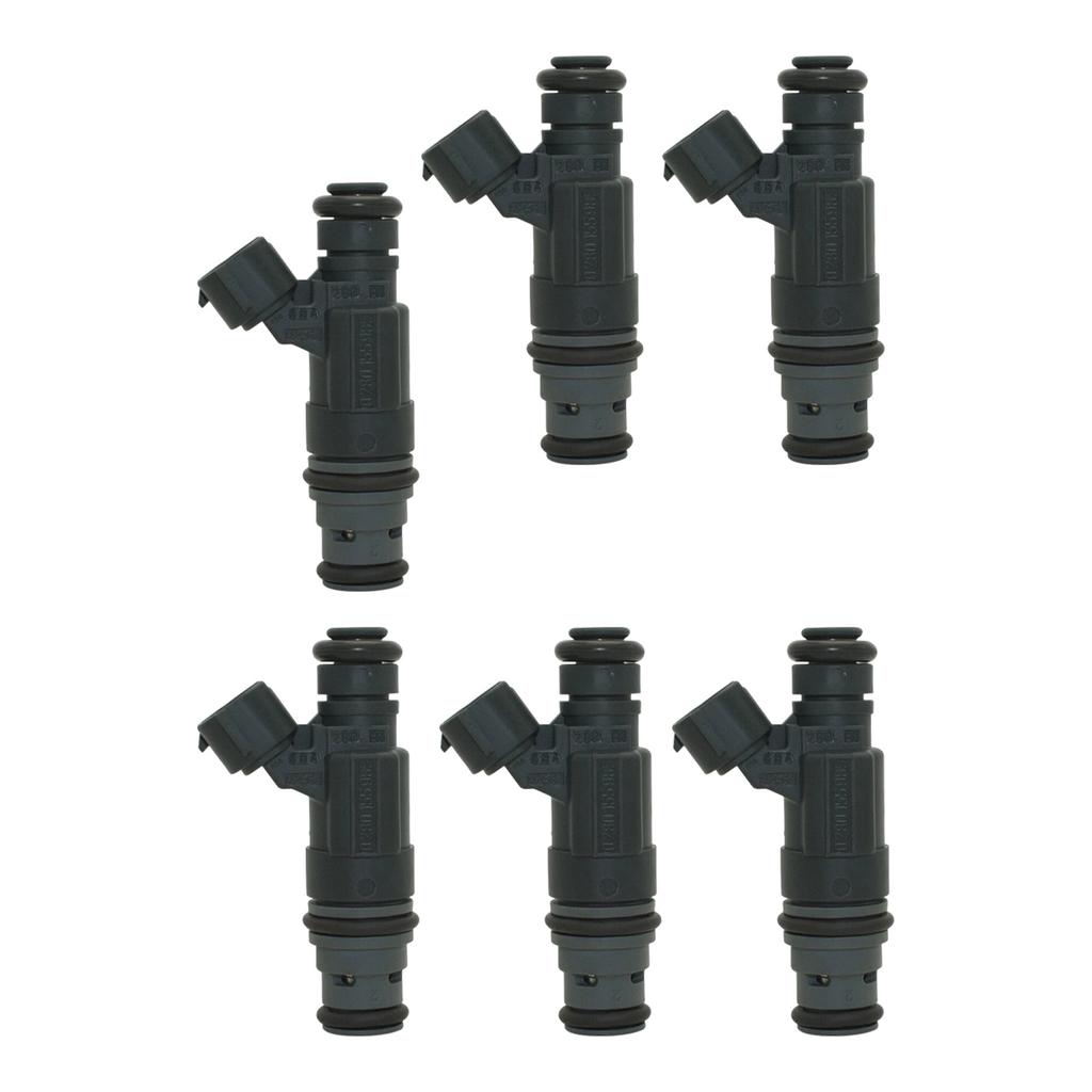 6Pcs Fuel Injector For Volkswagen Jetta 02-04 EuroVan 01-03 0280155985