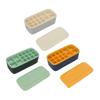 Ice Cube Tray Office Home Soft Reusable Silicone Ice Cube Mold Large Capacity Ice Maker With Lid Ice