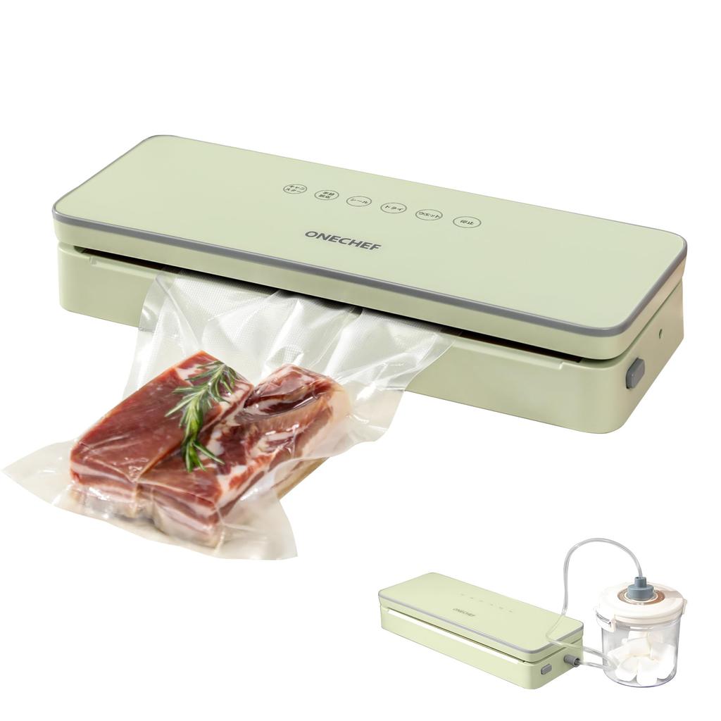 Vacuum Packing Machine Compact Soup Compatible Food Sealer Absorption Power 60kPa 30cm Extension Crimp Opening Vacuum Pack Sealing Pack Machine Food