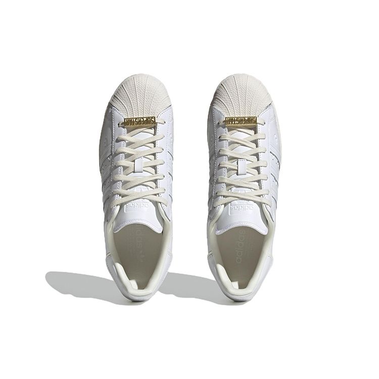 adidas Superstar Allover с тисненым трилистником - белые мужские кроссовки Cloud-White Off-White GY0025