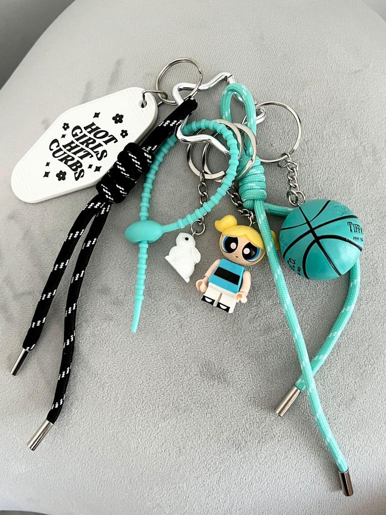 Оригинальный нишевый дизайн брелок для ключей в стиле таксы, подвеска для сумки