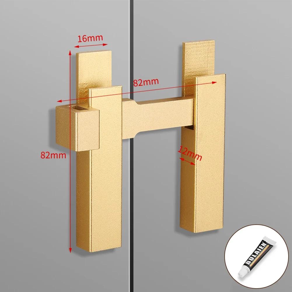 Защитная планка замка двери, ригель 180 градусов, защелка-фиксатор из алюминиевого сплава, замок для раздвижной амбарной двери, противоугонная фурнитура, защелка для шкафа