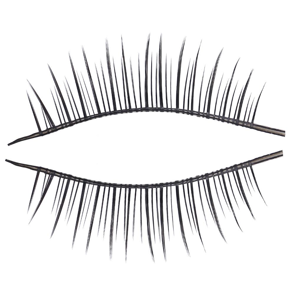 20 шт. Натуральные накладные ресницы для красоты, тонкие, толстые, накладные ресницы, инструмент для макияжа
