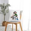 Gaston Lagaffe Square Pillowcase Pillow Cover Cushion Throw Pillow for Home Sofa Living Room