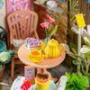 ROBOTIME Rolife 3D Puzzles Fancy Tea Yard DIY Miniature House DS038