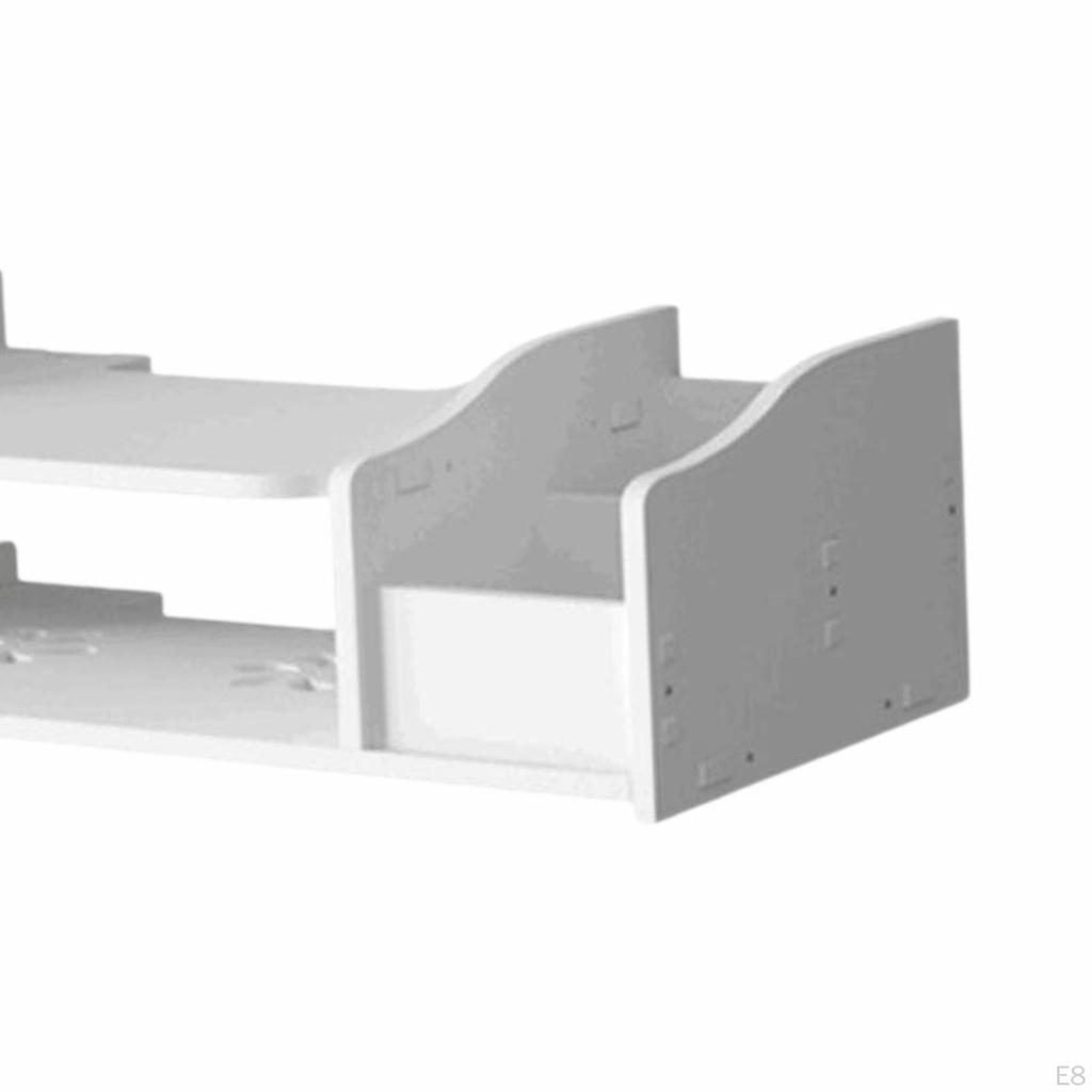 Router Storage Box Organizer Rack Multifunctional Wall Mounted Shelf Holder Stand for Office