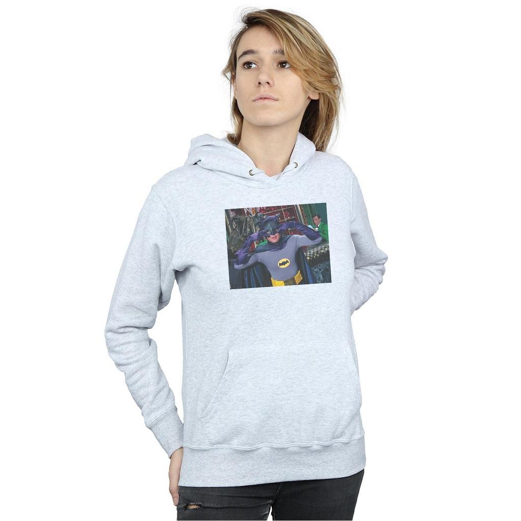 DC Comics Womens/Ladies Batman TV Series Batdance Photo Hoodie