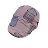 Retro Patchwork Baseball Cap With Sunshade For Casual Outdoor Activities