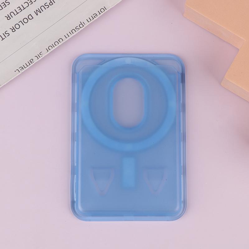 Для Magsafe Кошелек-картхолдер с ремешком Прозрачный магнитный чехол-кошелек Аксессуары Magsafe Магнитные картхолдеры