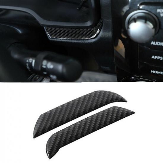Dashboard Side Panel Cover Trim For 4Runner 2010- Real Carbon Fiber