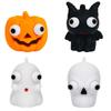 Ghost Pumpkin Squeeze Toys Skull Halloween Fidget Toy Pumpkin Fidget Toys  Wrist Movement