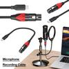1/2/3M Type C Male на XLR Female Микрофонный Студийный Аудио Кабель USB C на XLR Микрофонный Аудио Кабель для Устройств Samsung Huawei с USB Type C