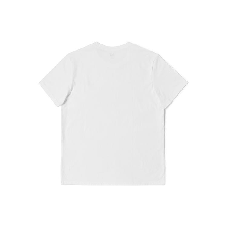 Lee T-Shirts Men's White Crew Neck Moderate LMT004519