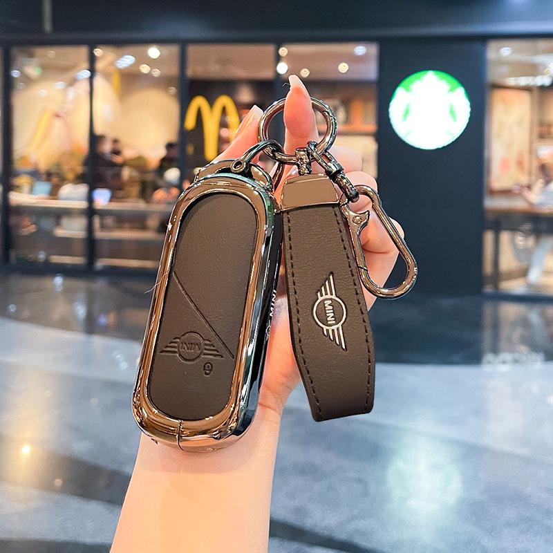 Совместимый чехол для ключа BMW Mini: Подходит для 25 моделей, Корпус Countryman на новой энергии, Электрическая пряжка Cooper.