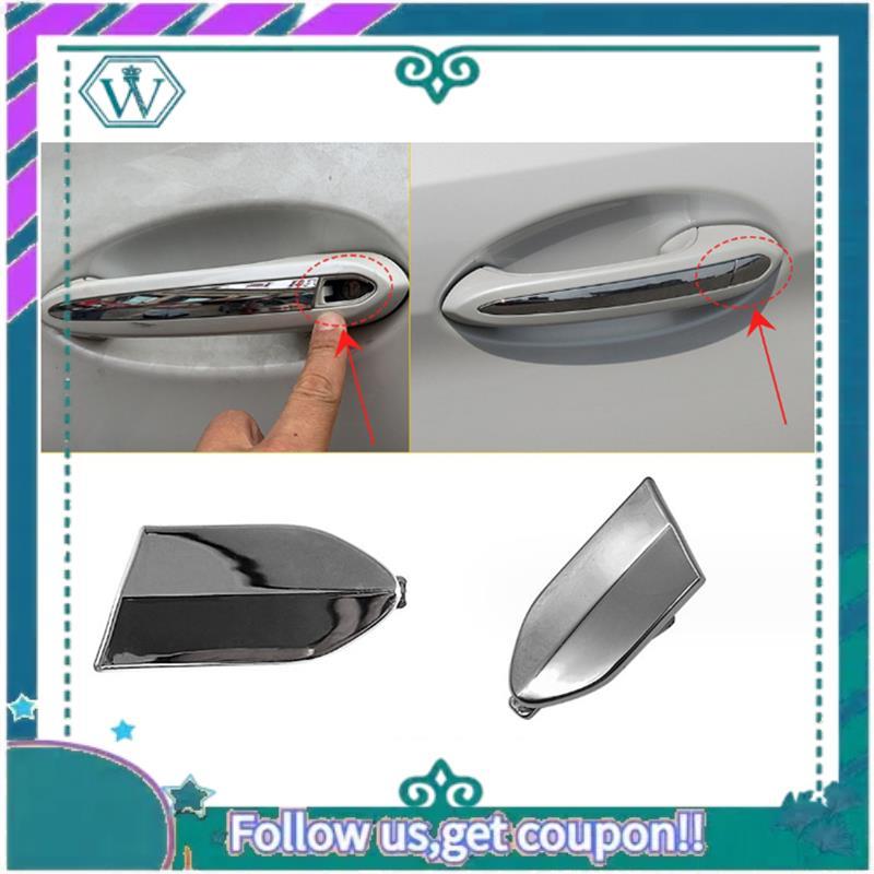 AA92-For BMW 5 Series 6 Series X3 X4 Outer Handle Keyhole Cover Car Left Front Unlocking Cover Replacement 51217489343