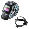 Gothic Punk Skull Solar Battery Automatic Darkening Electric Welding Mask Helmets Argon Arc Welder Cap for Welding
