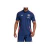 Adidas Футболка-поло с коротким рукавом с логотипом для активного отдыха, мужская, темно-синяя IT2028