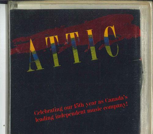 CD РАЗЛИЧНЫЕ Празднуем 15 Лет С Attic 15 ATTIC 1988 Канада Рок Б/у