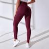Fashion Seamless Push Up Fitness Yoga Pants Women High Waist Sexy Tight Running Sports Legging Pants Elastic Casual Office Lady Yoga Leggings 24425