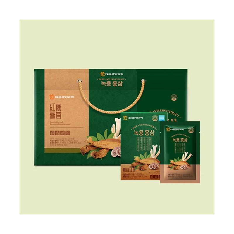 Красный женьшень из рогов оленя 70 мл 30 пакетов 1 набор, 2,1 л, 1 шт.