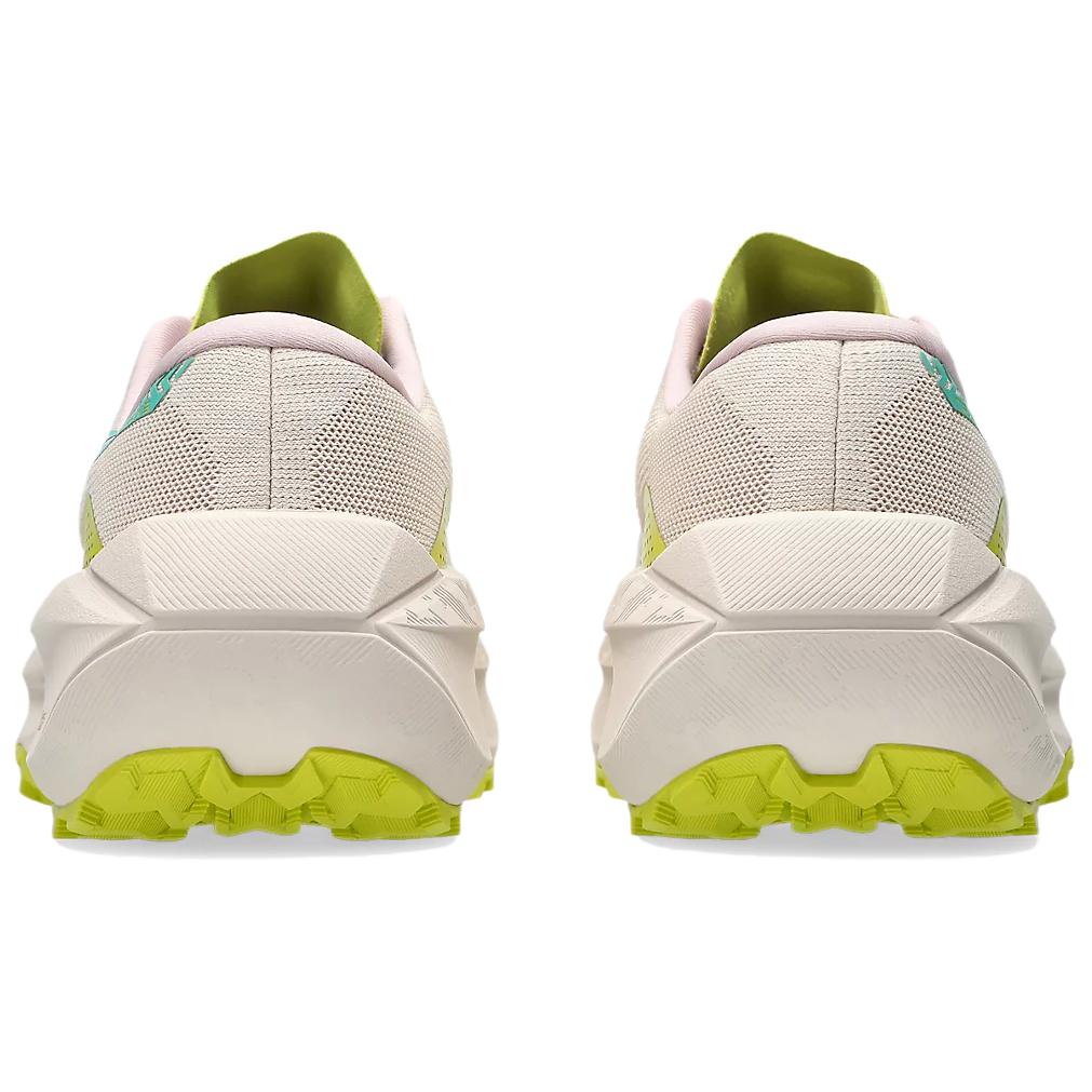 Asics Trabuco Max 5 Удобные Мягкие Кроссовки для Трейлраннинга Женские Бежево-Зелено-Желтые 1012B937-250