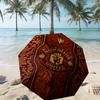 Manchester Football Print Umbrella Automatic Opening/ Closing - Portable Foldable Design - Daily use for Travel/Outdoor - Gift for Birthday