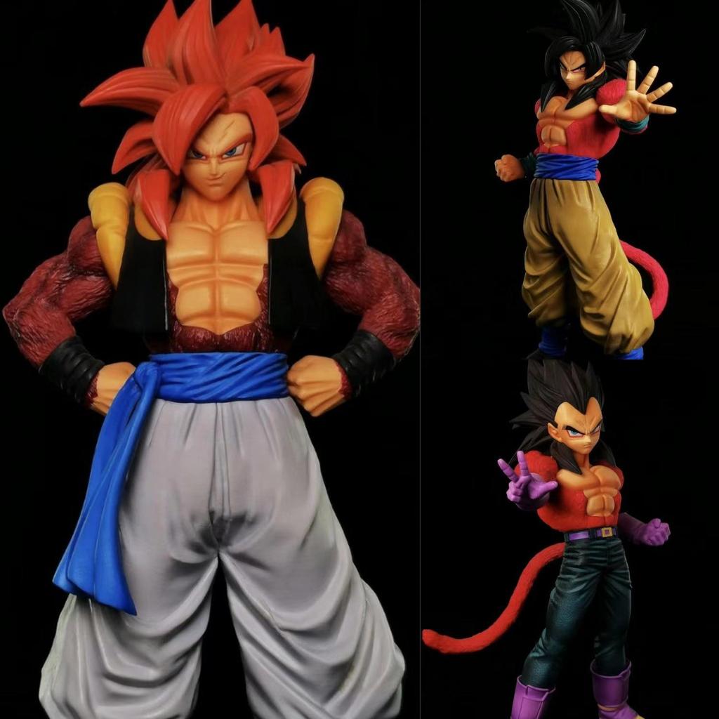 Dragon Ball Супер Сайян Гогета и Веджито Фигурка с повреждениями в бою
