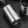 Мини-банки для упаковки чая из нержавеющей стали 304, герметичная банка для чая, емкость для хранения посуды, для путешествий