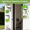 Metal Floating Flower Display Stand Wall Mounted Wall Plant Stand New Plant Holders  Indoor Outdoor