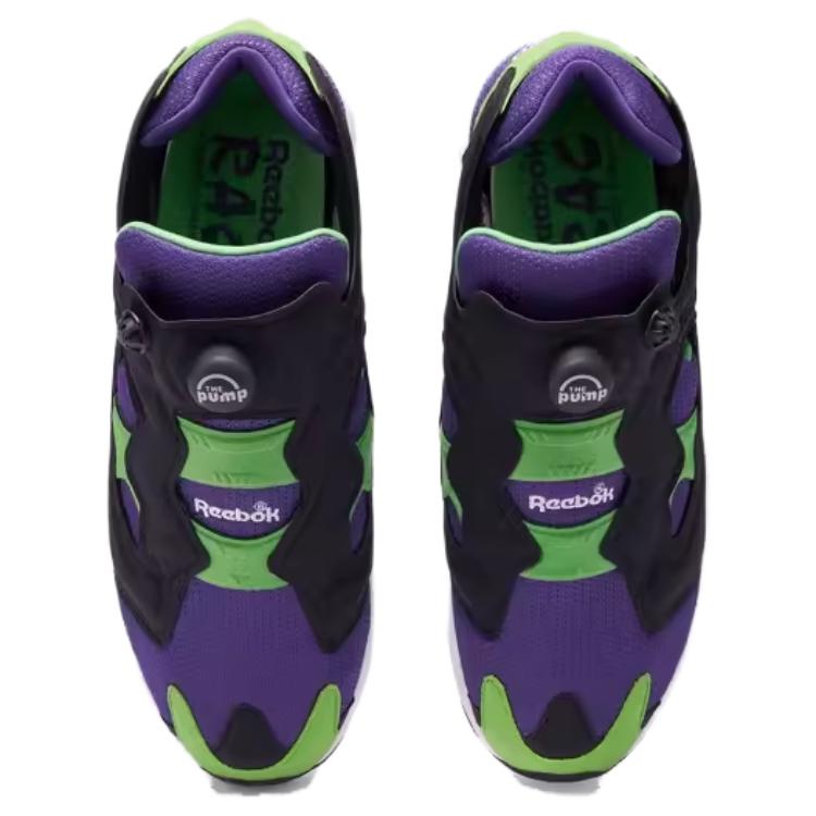 Reebok Instapump Fury 94 Черный Ярко-зеленый Фиолетовый 100074690