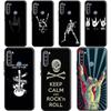 Rock Roll Skull Case For Xiaomi Redmi Note 11 Pro 8 9 10 Pro 9S 10S Cover For Redmi 10 9 9A 9C 9T Coque