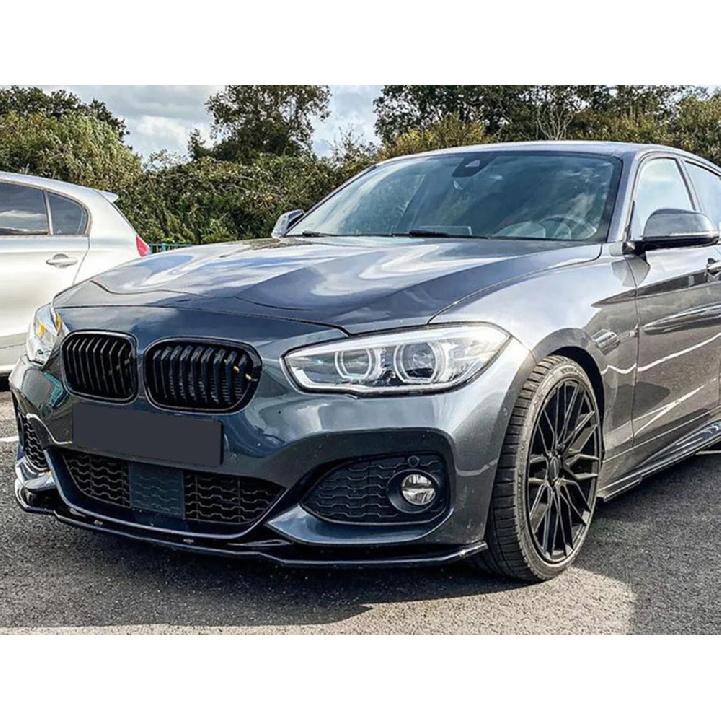 For BMW 1 Series F20 F21 M-Pack 118i 120i M135i M140i M Performance Front Bumper Splitter Lip Diffuser Spoiler Car Accessories