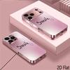 LeHeart 2DПлоская Для iPhone17 18 16 15 14 13 12 11 Pro Max XS XR 8 7Plus Чехол для телефона Ударопрочный Защитная задняя крышка