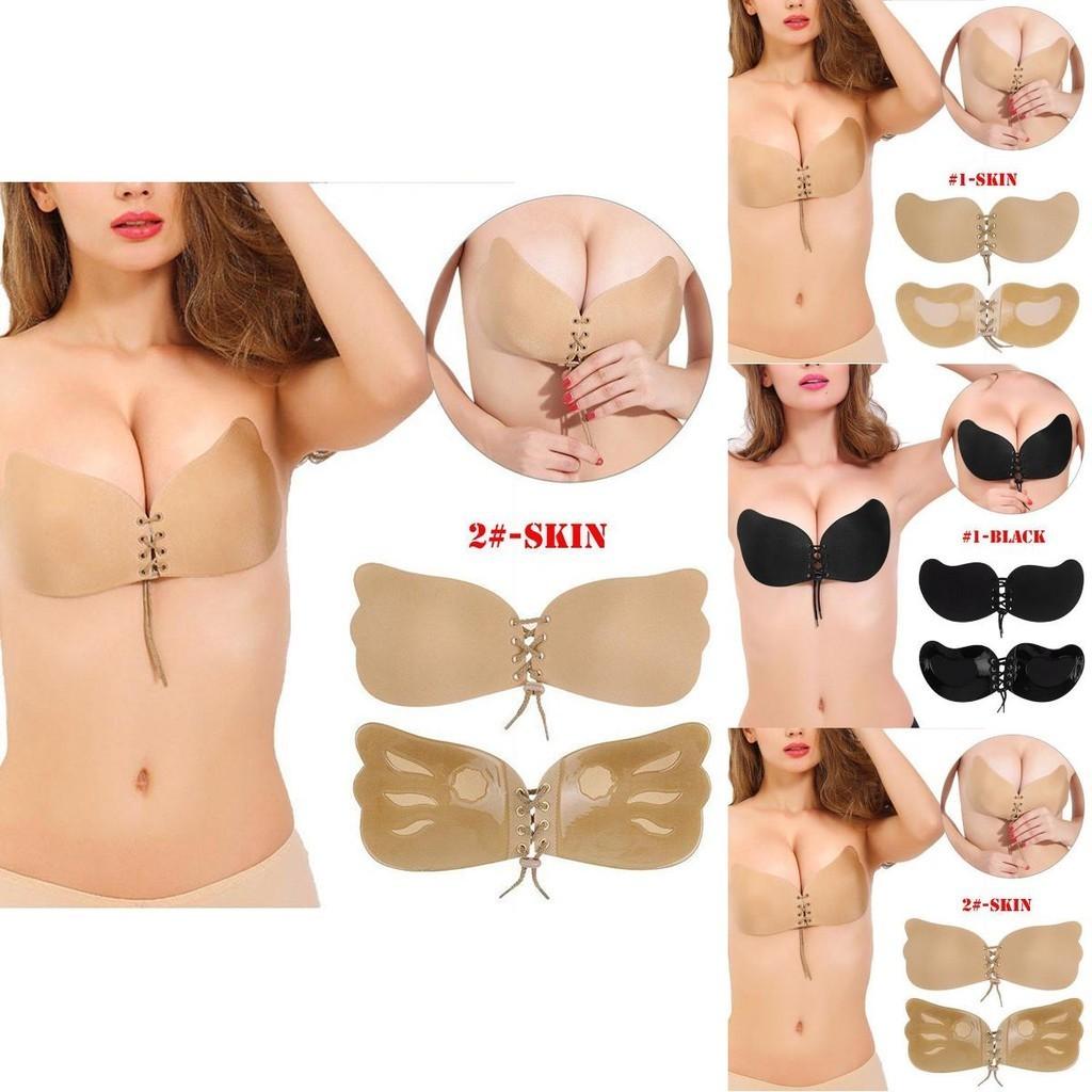 Women Sexy Lingerie Silicone Adhesive Stick On Magical Push Up Invisible Bra For Ultimate Comfort And Support