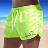 Men's Shorts Daily Men Swimsuit Beach Seaside Casual Running Summer Surf Ventilate 2024 New Drawstring Hot Sale Gym Clothing