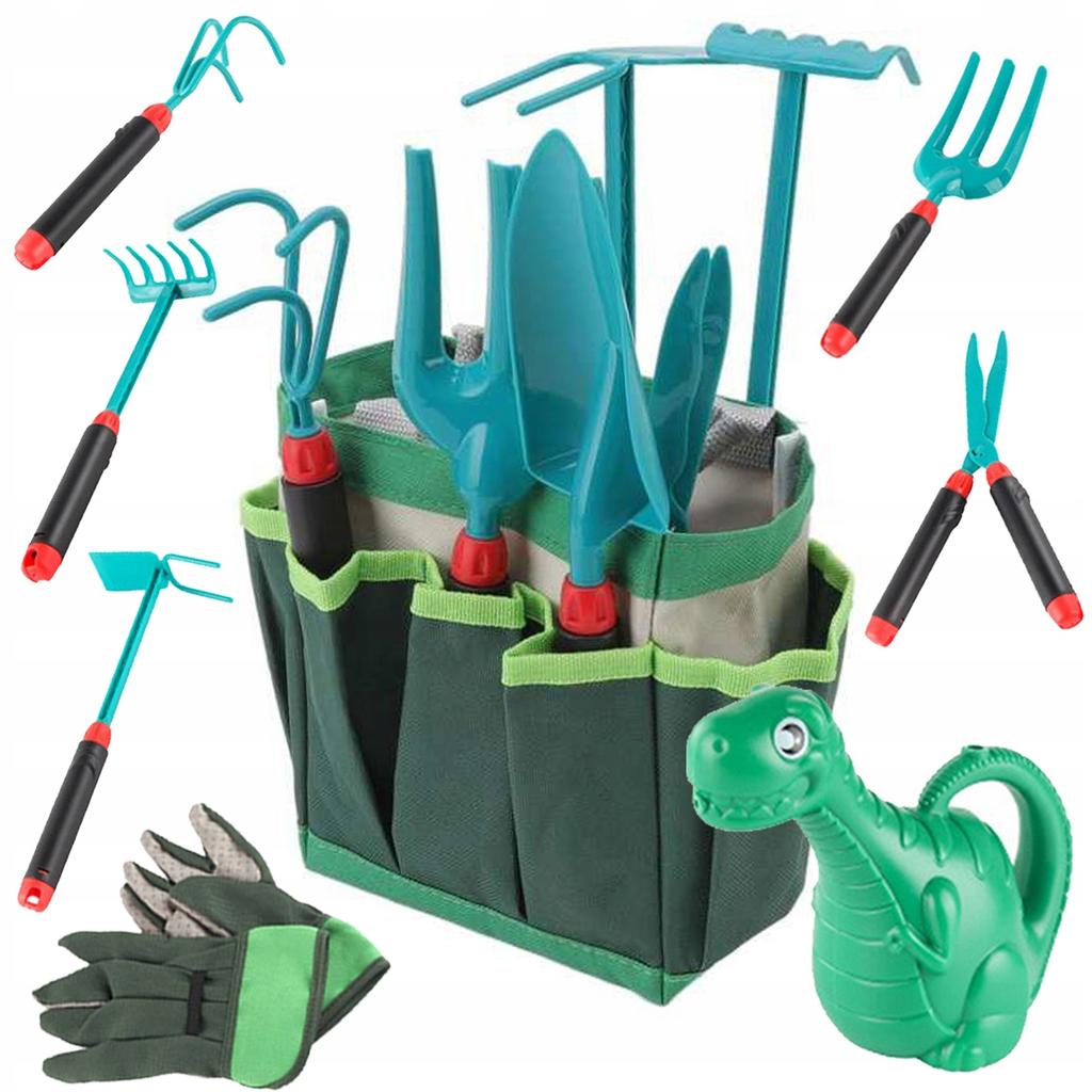 [PACZC][5] Children's Garden Tool Set in a Bag with Pockets U886